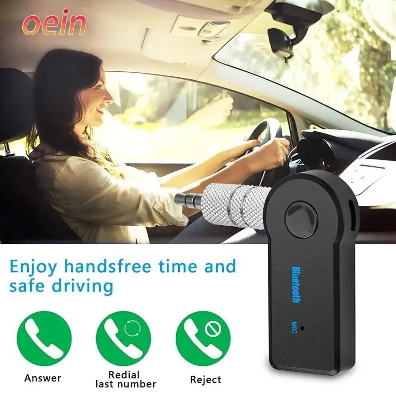 2-in-1 Wireless Bluetooth 5,0 Transmitter Adapter 3,5mm Auto über Aux Eingang 2-in-1 Wireless Bluetooth 5,0 Transmitter Adapter 3,5mm Auto über Aux Eingang